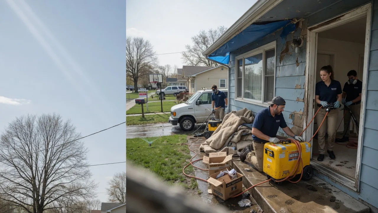 Basement Flood Cleanup in Greenville, NC near me